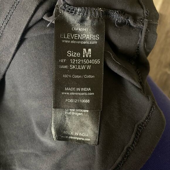 ELEVEN PARIS Will Smith ''LIFE IS A JOKE''  Gray stretch Tank Top woman’s M - Picture 6 of 6